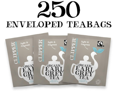 Clipper Organic Earl Grey Fairtrade Enveloped (250)