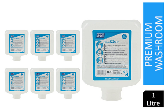 Deb Refresh Clear FOAM Wash 1 Litre Cartridge {CLR1L} - UK BUSINESS SUPPLIES