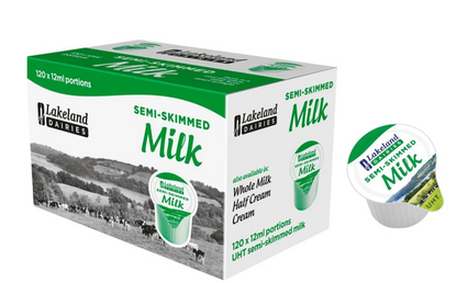 Lakeland Semi-Skimmed Milk Pots (Pack of 120)