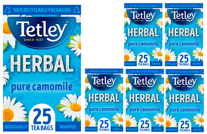 Tetley Camomile Individually Wrapped Envelopes 25's