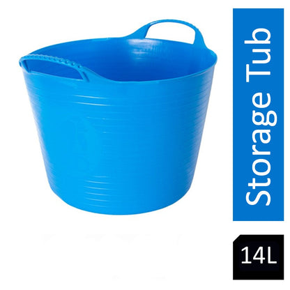 Red Gorilla Branded Tubs 14 Litre Blue | Playroom Storage | Garden Building Site