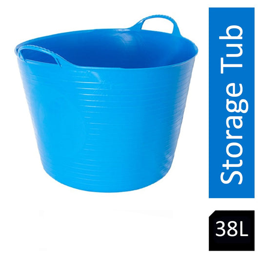 Red Gorilla {Tubtrug} Tub Blue 38 Litre - UK BUSINESS SUPPLIES