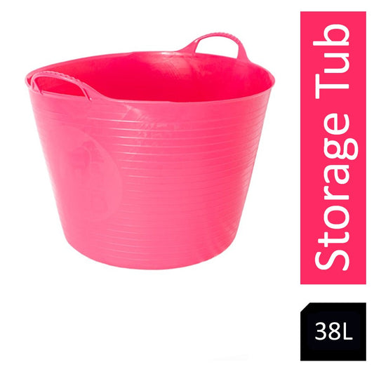 Red Gorilla {Tubtrug} Tub Pink 38 Litre - UK BUSINESS SUPPLIES