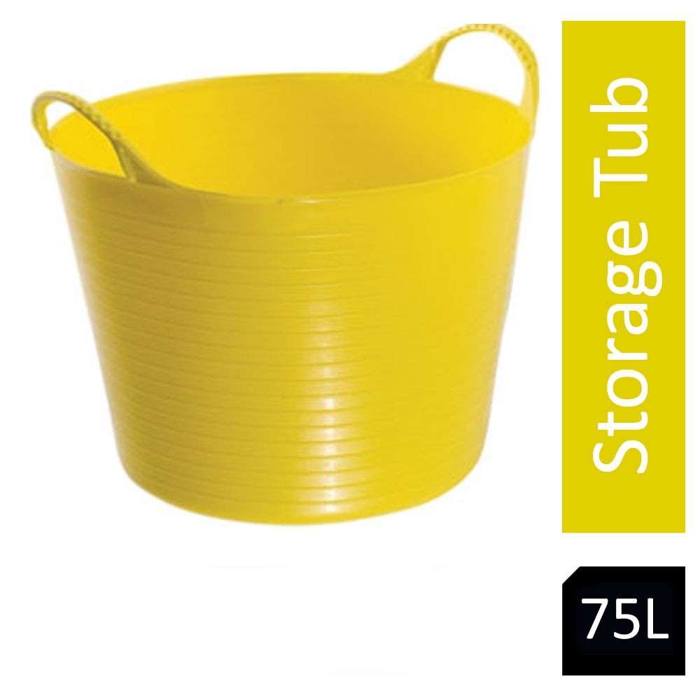 Red Gorilla {Tubtrug} Yellow Recycled Tub Extra Large 75 Litre