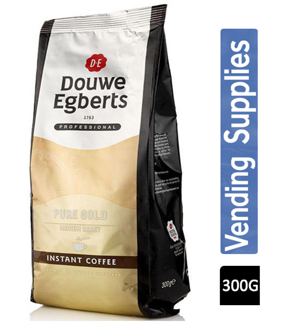 Douwe Egberts Pure Gold Coffee 300g | Refill or Suitable for Vending