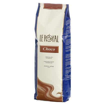 Le Royal Choco Blue 16% Chocolate 1- 10kg Pouches Premium Vending Chocolate