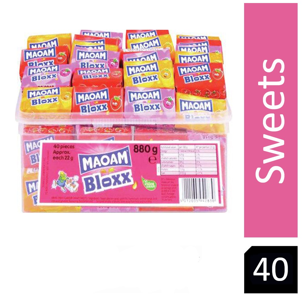 Haribo MAOAM Bloxx Tub 40's