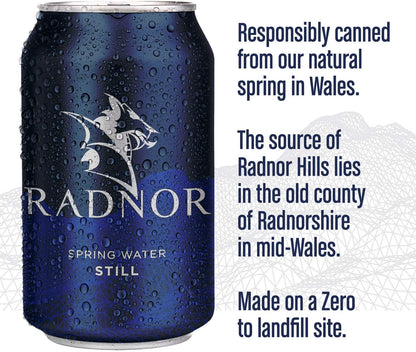 Radnor Hills Spring Still Water Cans 24x330ml - UK BUSINESS SUPPLIES
