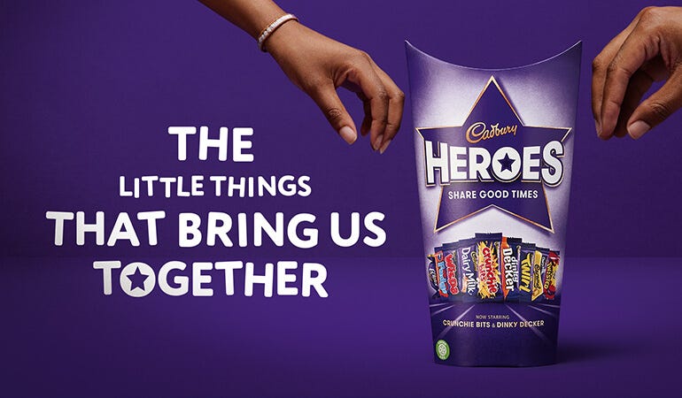 Cadbury Dairy Milk Heroes Pouch, 270g