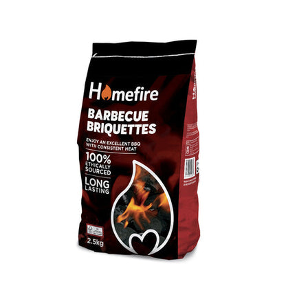 Homefire Barbecue Briquettes | 1 x 2.5kg Bag