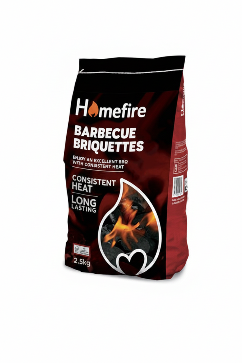 Homefire Barbecue Briquettes | 1 x 2.5kg Bag