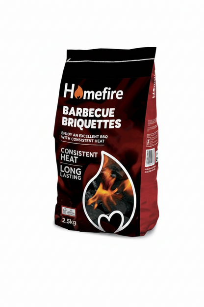 Homefire Barbecue Briquettes | 1 x 2.5kg Bag