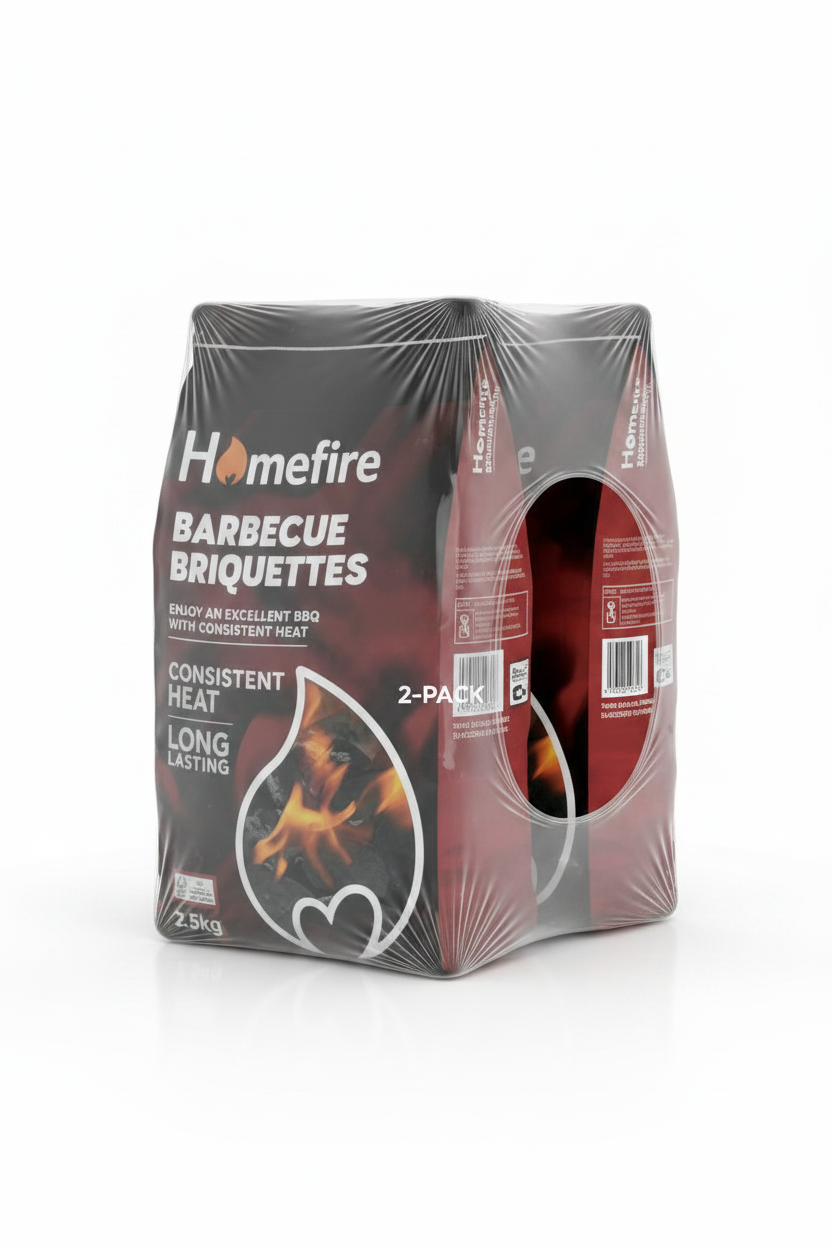 Homefire Barbecue Briquettes | 1 x 2.5kg Bag