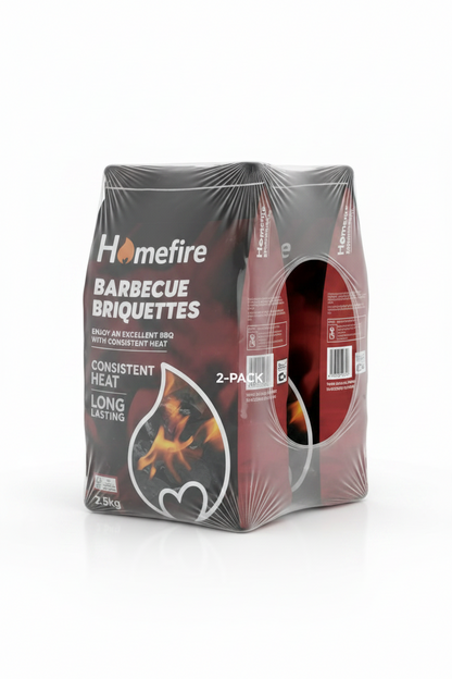 Homefire Barbecue Briquettes | 1 x 2.5kg Bag