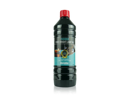 Barrenttine Pure Bright Lamp Oil | Smokeless | Low Odour | 1 Litre