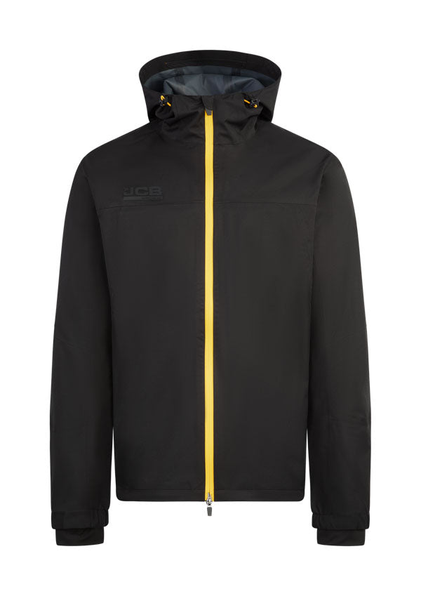 Jcb Unisex Waterproof Jacket Black ALL SIZES