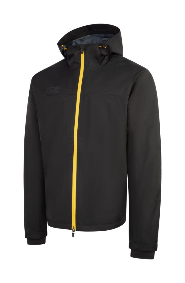 Jcb Unisex Waterproof Jacket Black ALL SIZES