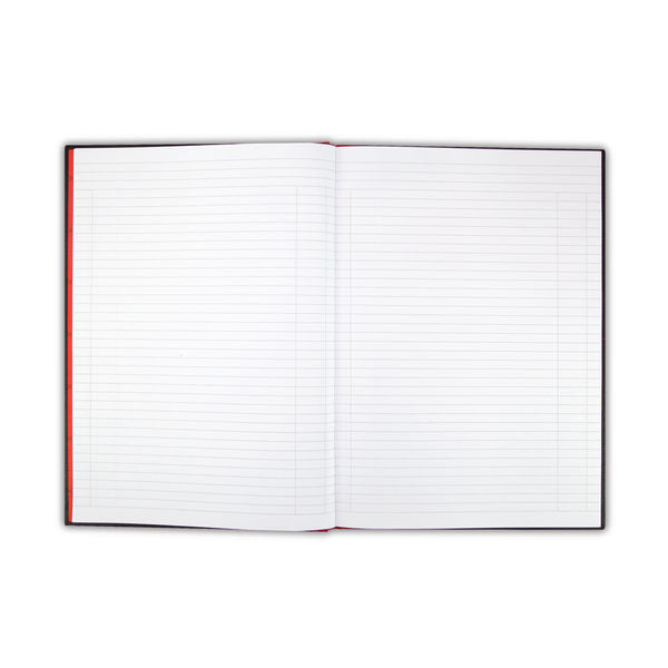 Black n' Red Notebook Smart Ruled Casebound 90gsm A4 Ref 100080428