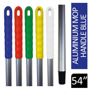 Janit-X 54" Aluminium Mop Handle Colour Coded BLUE