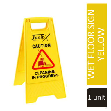 Janit-X Double Warning Large A-Frames {Wet Floor/Cleaning in Progress}