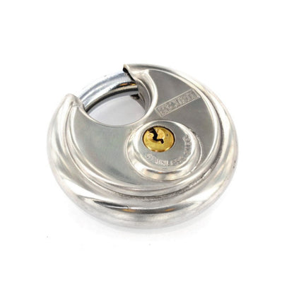 SECURIT Discus padlock Polished Stainless Steel – 70mm