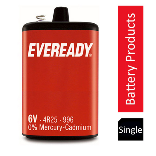 Eveready PJ996 4R25 6V Lantern Battery | 1 Pack