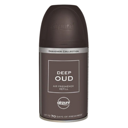 Airpure Designer Collection Air Freshener Deep Oud Automatic Refill 250ml