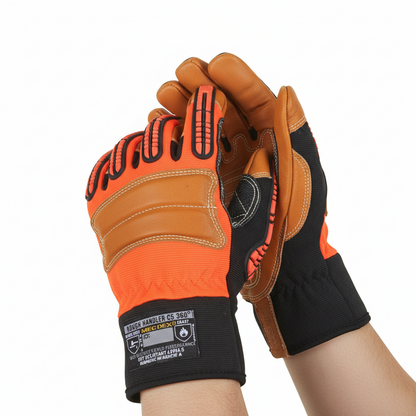 MECDEX ROUGH HANDLER C5 360 MECHANICS GLOVES - {ALL COLOURS / SIZES}