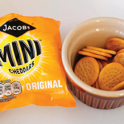 Crunchlets Jacobs Jacob's Mini Cheddars Original Multipack Baked Snacks 6x23g {8 Pack ...