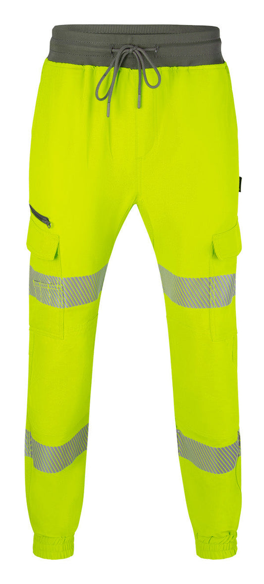 Beeswift Mens Hi-Vis Yellow Work Joggers ALL SIZES