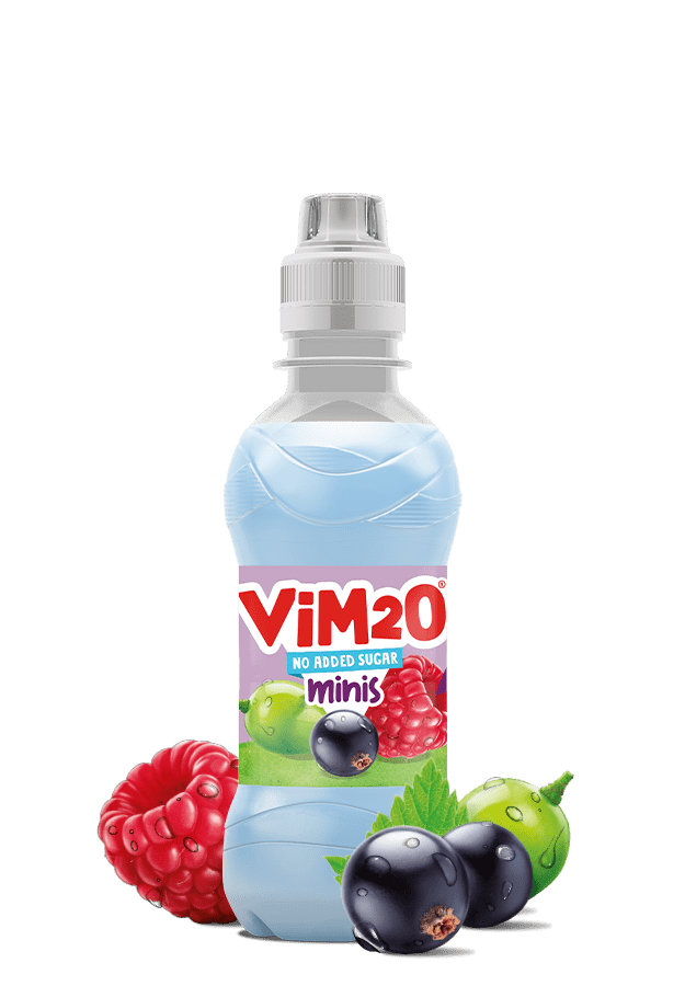 Vimto Kids Vim2o Flavoured Water Drink | No Added Sugar | 24 x 250ml