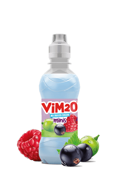 Vimto Kids Vim2o Flavoured Water Drink | No Added Sugar | 24 x 250ml