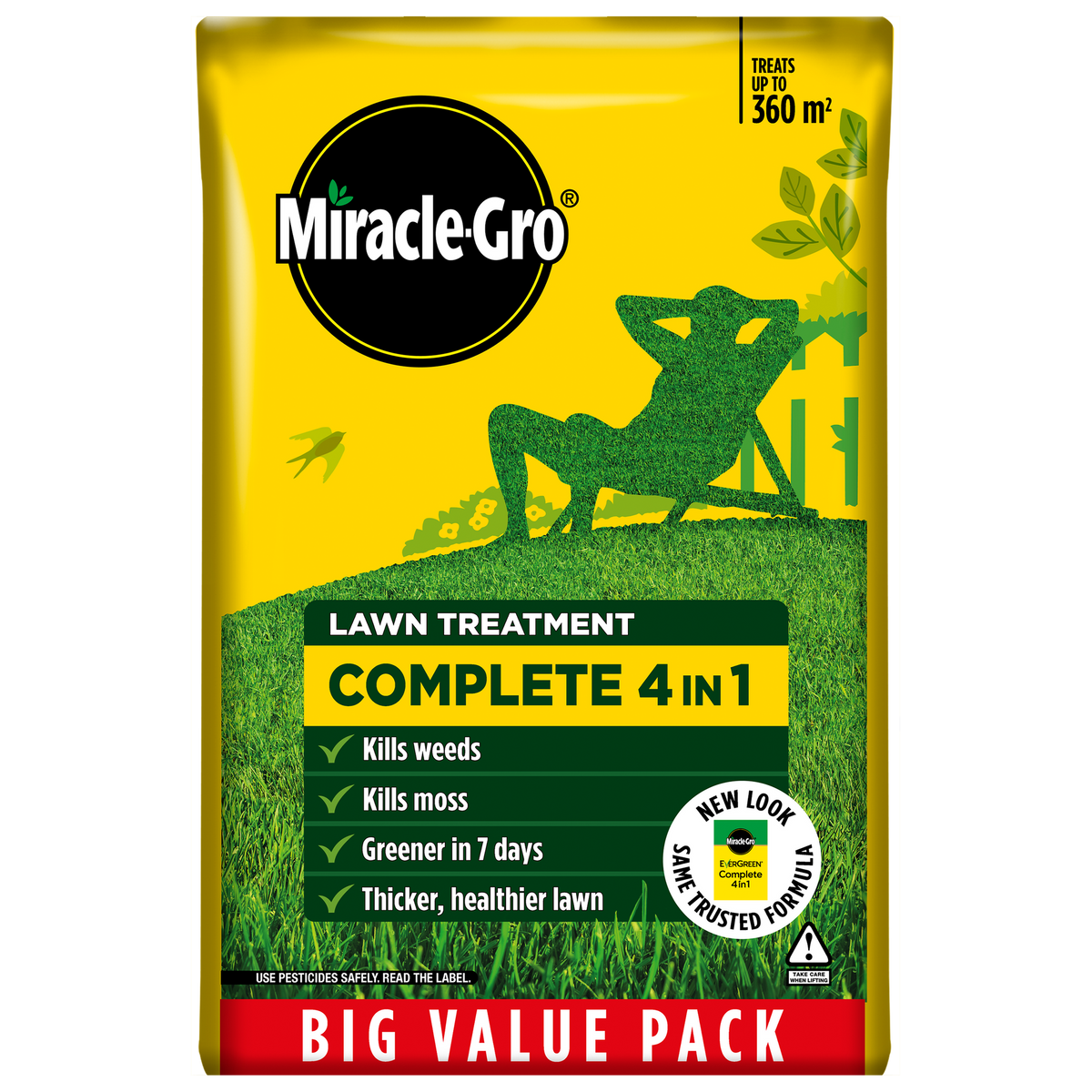 Miracle-Gro Evergreen Complete 4-In-1 360m2