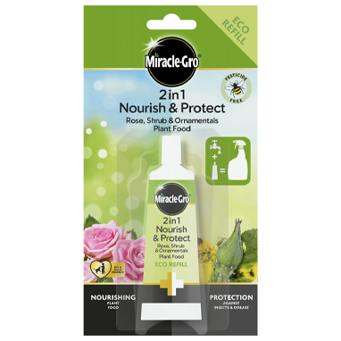 Miracle Gro Nourish & Protect Rose Shrub Plant Food Refill 24ml - UK BUSINESS SUPPLIES