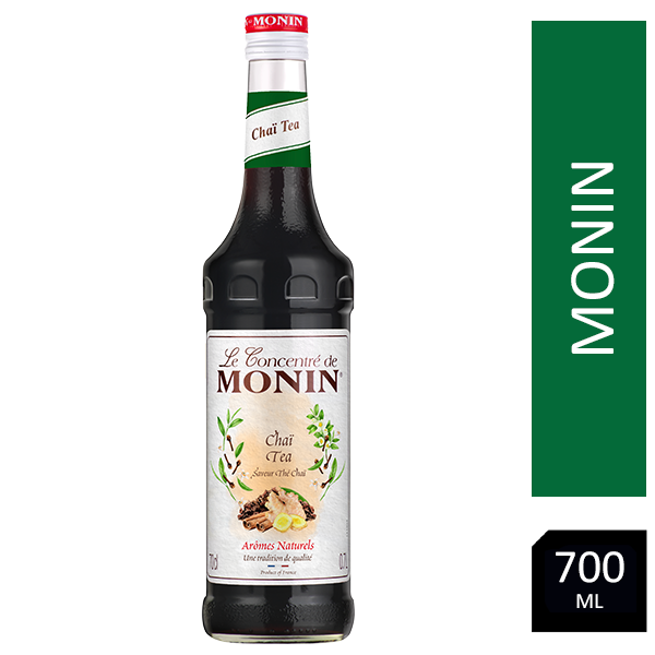 MONIN Chai Cocktail Syrup 700ml (Glass Bottle)