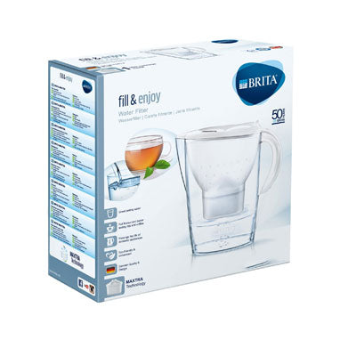 Brita Marella Cool White Jug 2.4 Litre - UK BUSINESS SUPPLIES