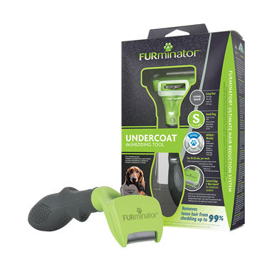 FURminator Undercoat Deshedding Tool Long Hair For Small Dogs