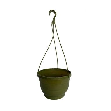Fixtures Green Garden Hanging Basket 25cm x 16cm