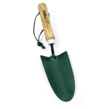 Hilka Carbon Steel Green Hand Trowel - UK BUSINESS SUPPLIES