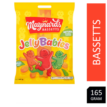 Maynard Bassetts Jelly Babies Sweets Bag 165g
