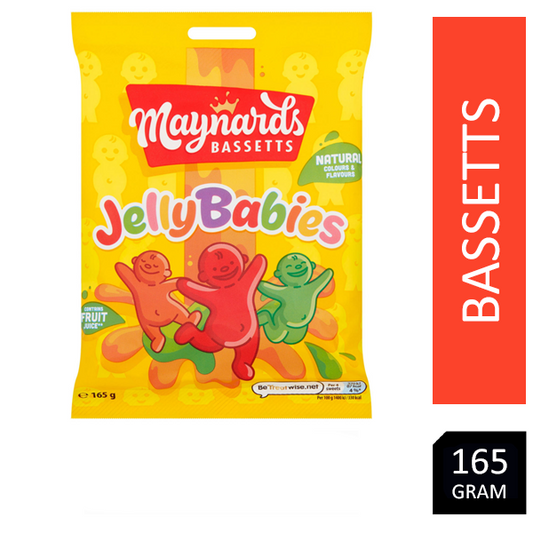 Maynard Bassetts Jelly Babies Sweets Bag 165g