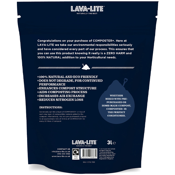 Lava-Lite Composter+ 3 Litre