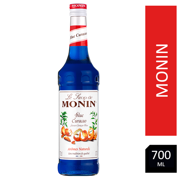 MONIN Blue Curacao Cocktail Syrup 700ml (Glass Bottle)