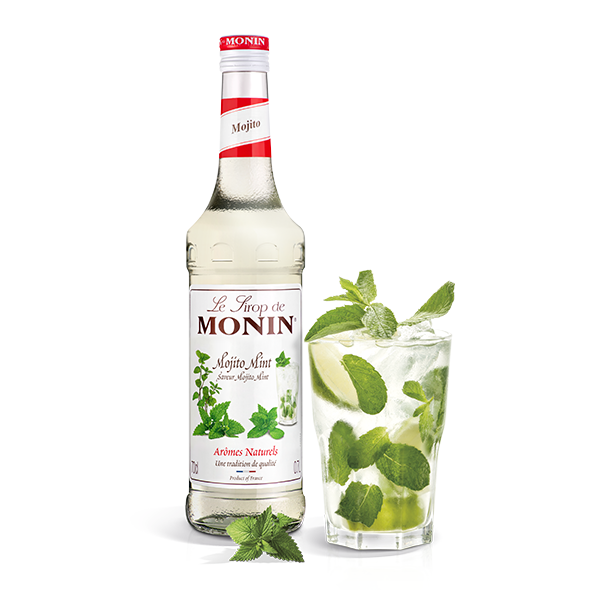 Monin Mojito Mint Cocktail Syrup 700ml (Glass)