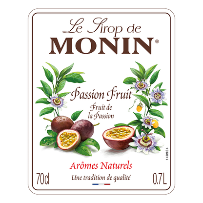 MONIN Passion Fruit Cocktail Syrup 700ml (Glass)