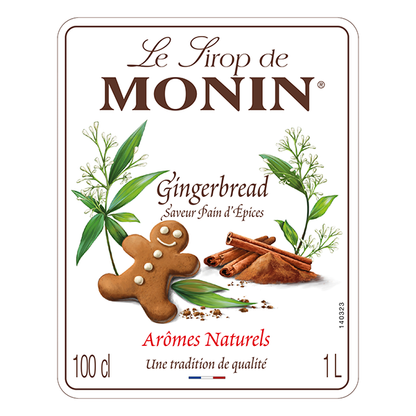 MONIN Premium Gingerbread Syrup 1L