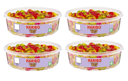 Haribo Friendship Rings Sweets Tub 150's