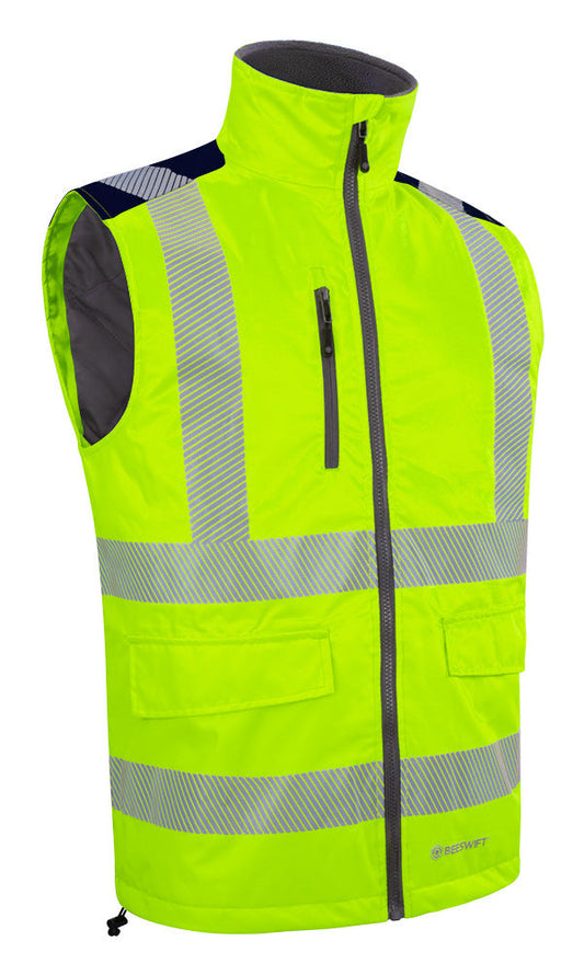 Mens Two-Tone Bodywarmer Fy/N ALL SIZES