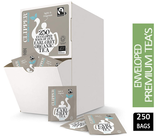 Clipper Organic Earl Grey Fairtrade Enveloped (250)