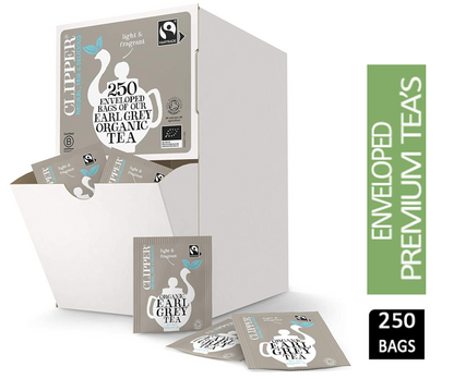 Clipper Organic Earl Grey Fairtrade Enveloped (250)